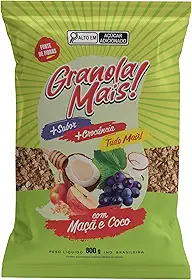 Grings Granola Mais 800G Maça E Coco
