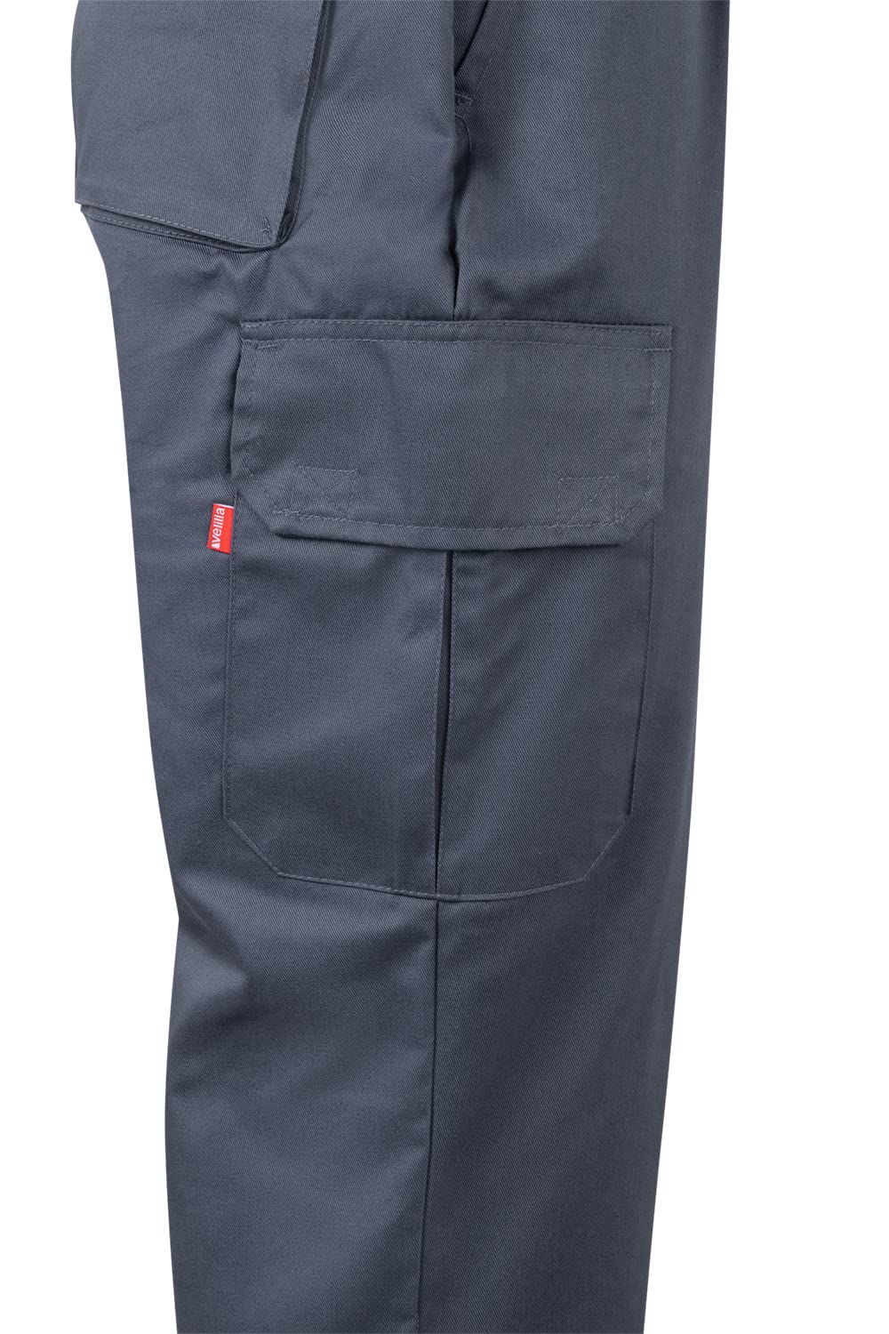 VELILLA 159; Pantalón con Cintas Multibolsillos; Color Gris; Talla 2XL
