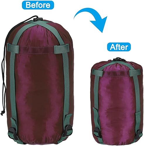 Miniatura 4 de PATIKIL Compression Stuff Sack, Waterproof Compression Storage Sack for Backpacking