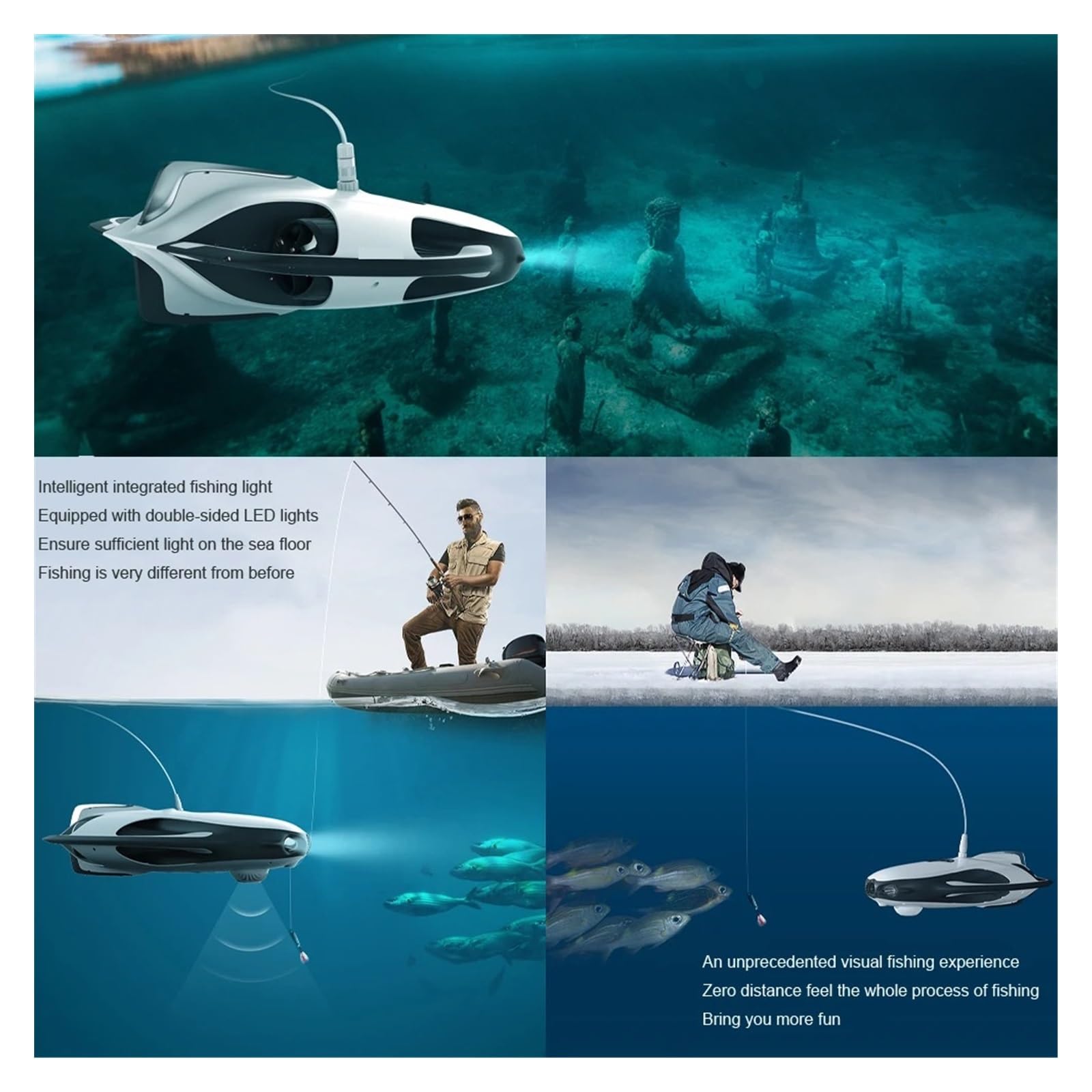 Amazon.co.jp: エクスプローラー 水中カメラ ドローン マリン