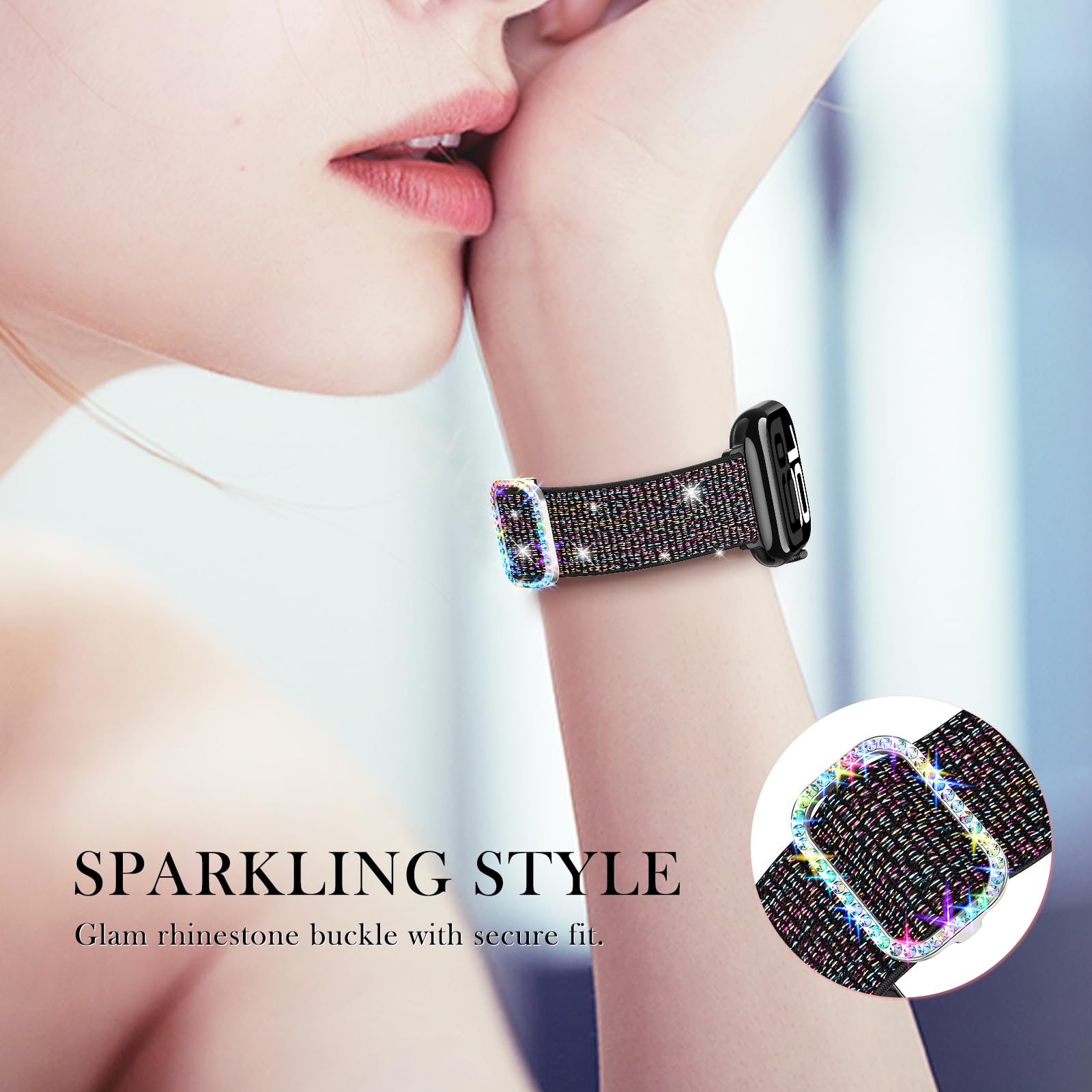 LETOID Correas elásticas diseñadas para Apple Watch Band de 38 mm, 40 mm, 41 mm, 42 mm, 44 mm, 45 mm, 46 mm, 49 mm, correa elástica de nailon suave para iWatch Series 11, 10, 9, 8, 7, 6, 5, 4, 3, 2, 1