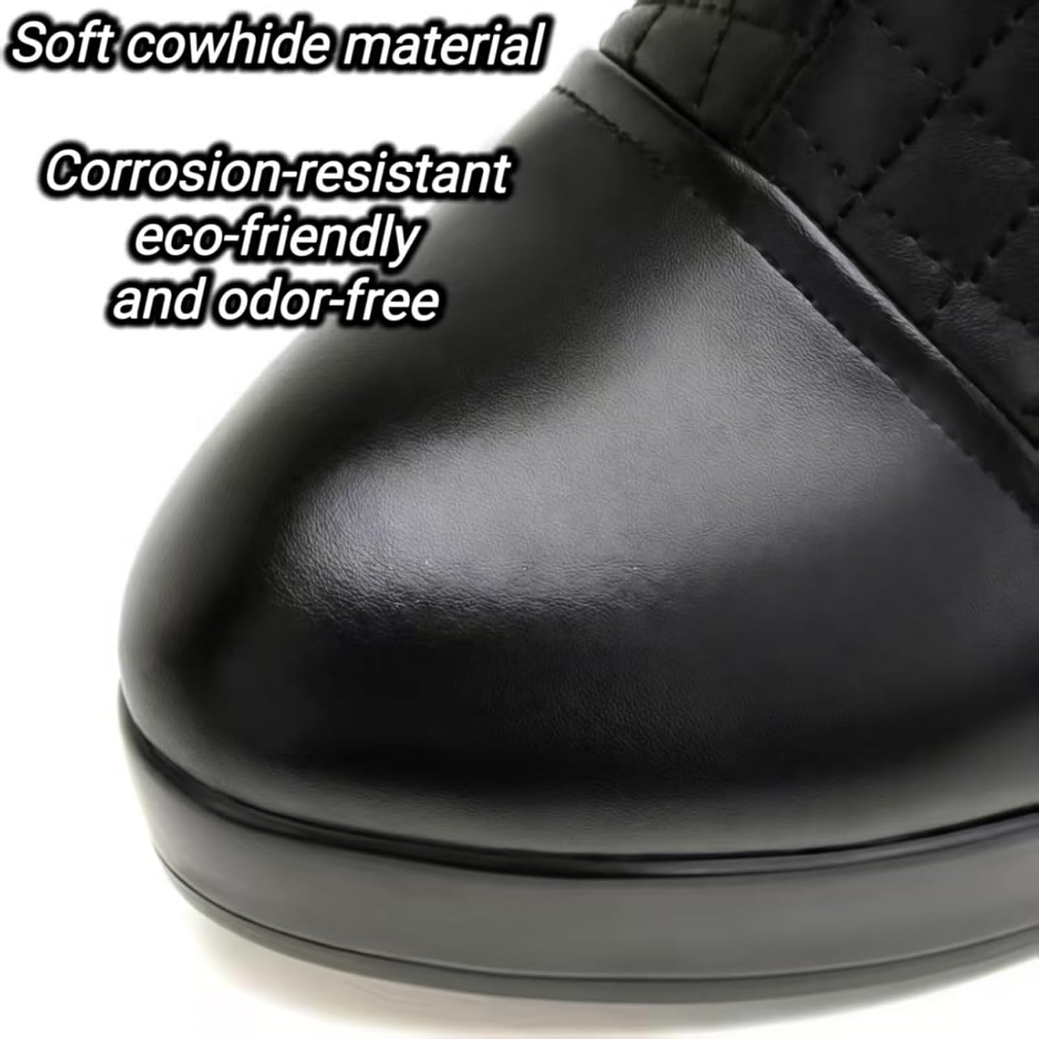 Purubylley Womens Ankle Boots Chunky Heel round head Short Booties Side Zipper Winter Dress Shoes