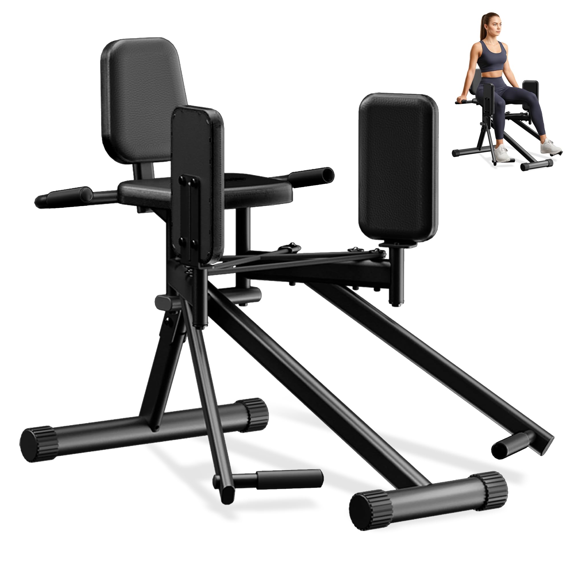 Machine à Abduction/adduction Des Cuisses Et Fesses - 6 Niveaux De Réglage, Capacité 225 Kg, Pour La Maison - 7