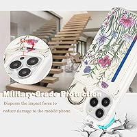 Vista 252 de Havaya Funda para iPhone 13 Pro Max y iPhone 12 Pro Max, cartera compatible con magsaf 2 en 1, desmontable magnética con tarjetero y ranura trasera