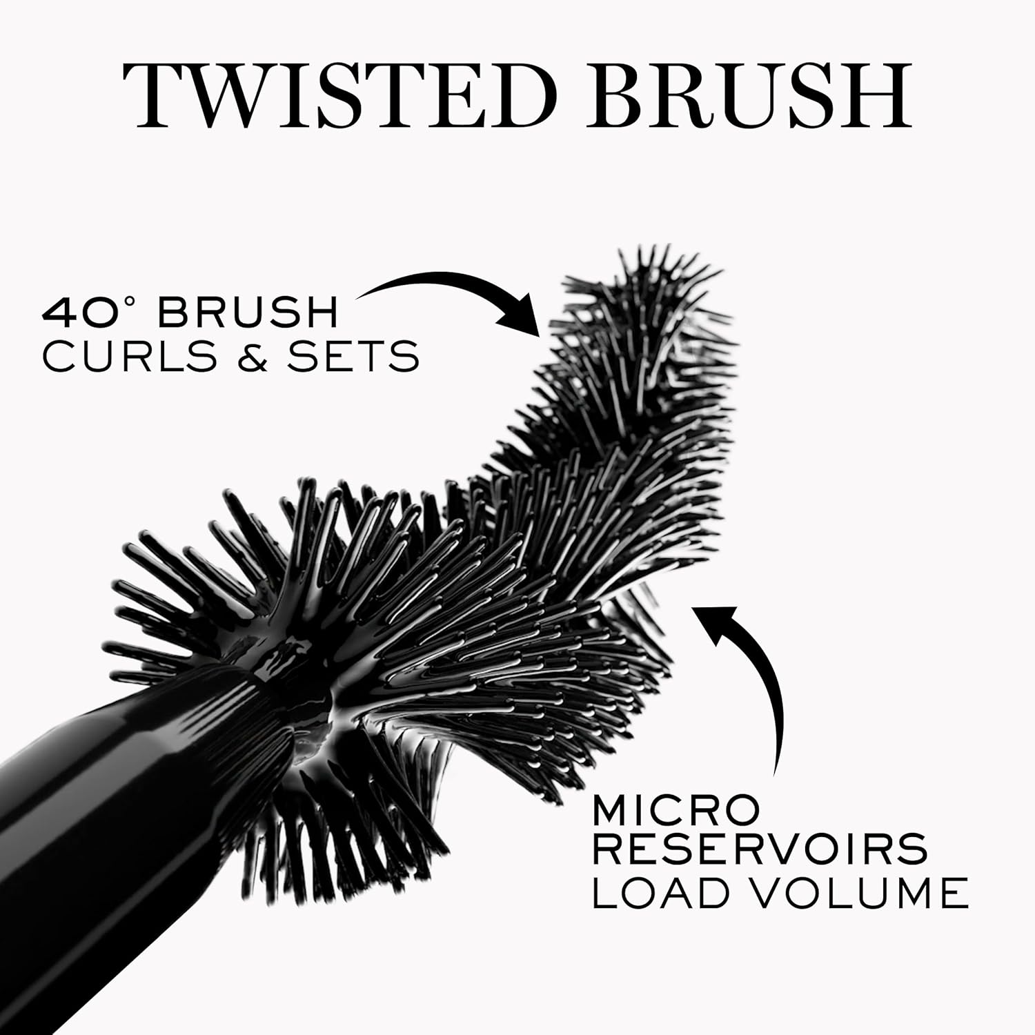 Lancôme Curl Goddess Mascara 01 Black – Volumizing & Curling Mascara for Dramatic Lashes, 1.5x Curl Boost, +800% Volume, 30H Hold, Clump-Free, Weightless, Fanned-Out Lashes - Image 5