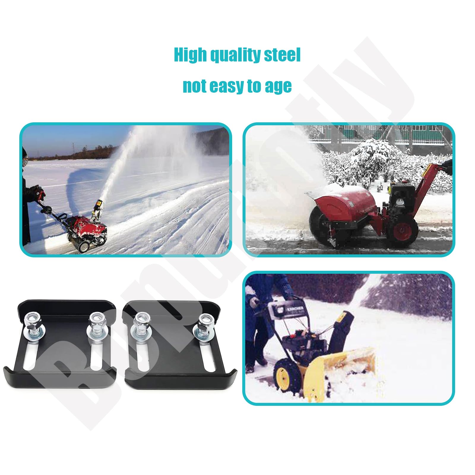 Amazon.com: Set of 2 Snow Blower Skid Shoe Kit 1740718HMA