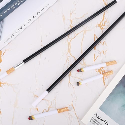 Miniatura 3 de 2 soportes largos para cigarrillos y 4 cigarrillos falsos, accesorios de disfraz de los años 20 para mujer, accesorios de disfraz de Flapper Cosplay