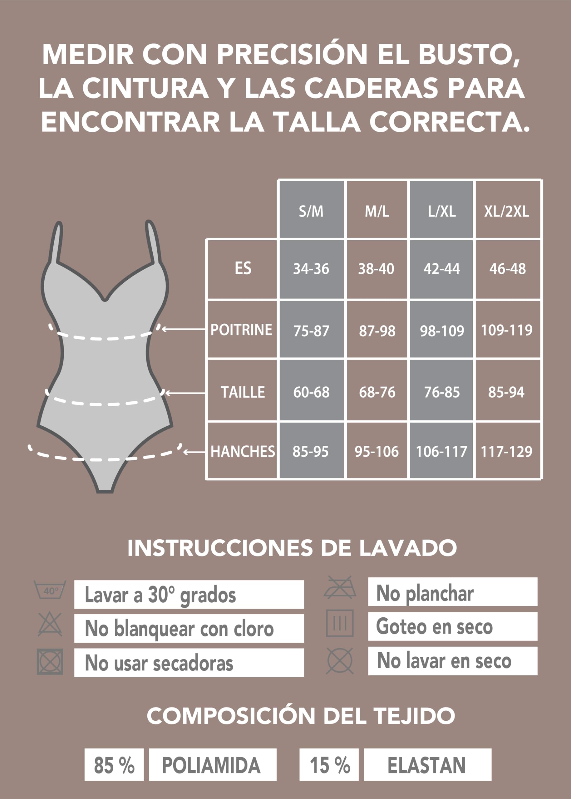 SLIMCELL Body Reductor Mujer Adelgazante Masaje Anticelulítico Short – Body Faja Reductora Mujer Abdomen y Caderas, Cómodo sin Aros, Fajas Colombianas Reductoras - Made in Italy