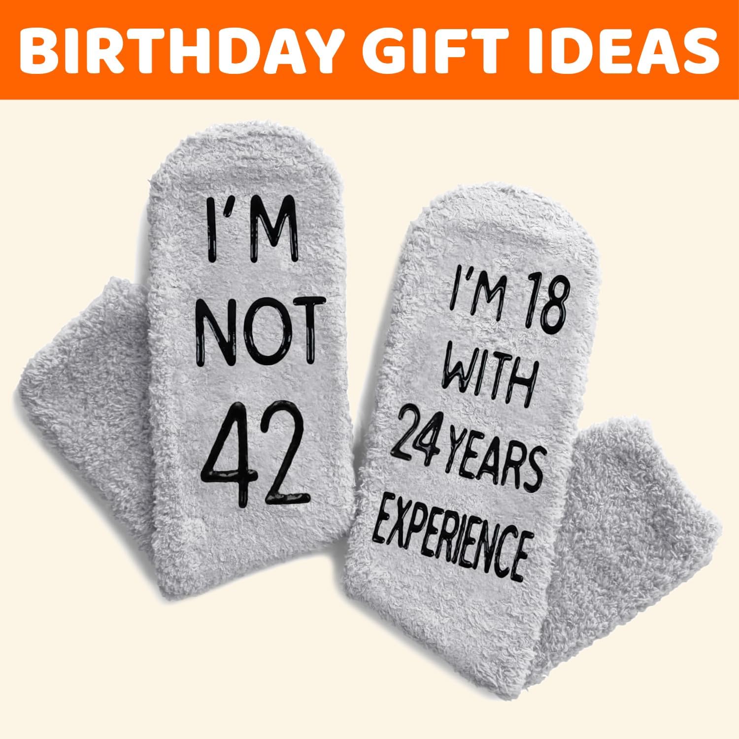 HAPPYPOP Birthday Gift Ideas for Men - Socks for 45 50 Year Olds, Unique Bday Gifts for Him - Image 6