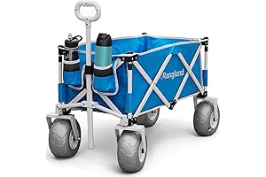 Large Wheel Beach Cart: Perfect for Navigating Sandy Shores