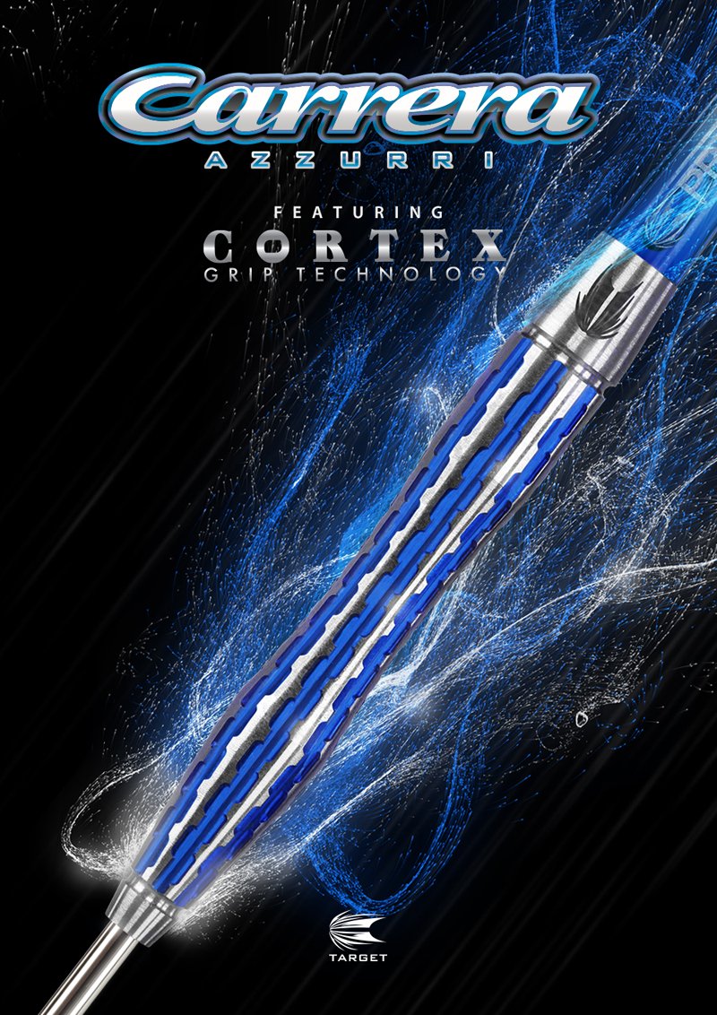 Target Carrera Azzurri Cortex Cx10 19g Soft Tip Darts | Desertcart