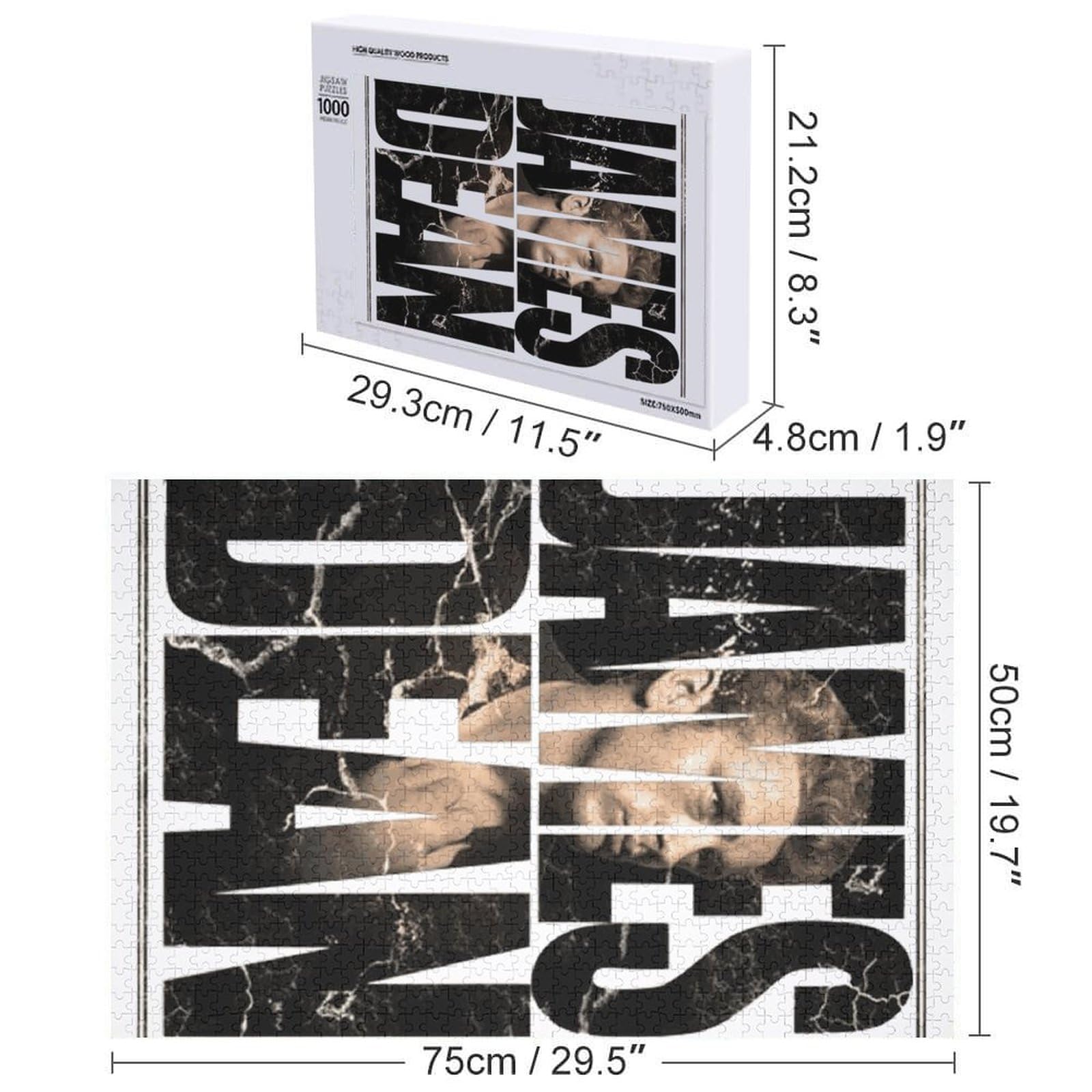 Amazon.co.jp: 1000ピース ジェームスディーン (2) パズル 