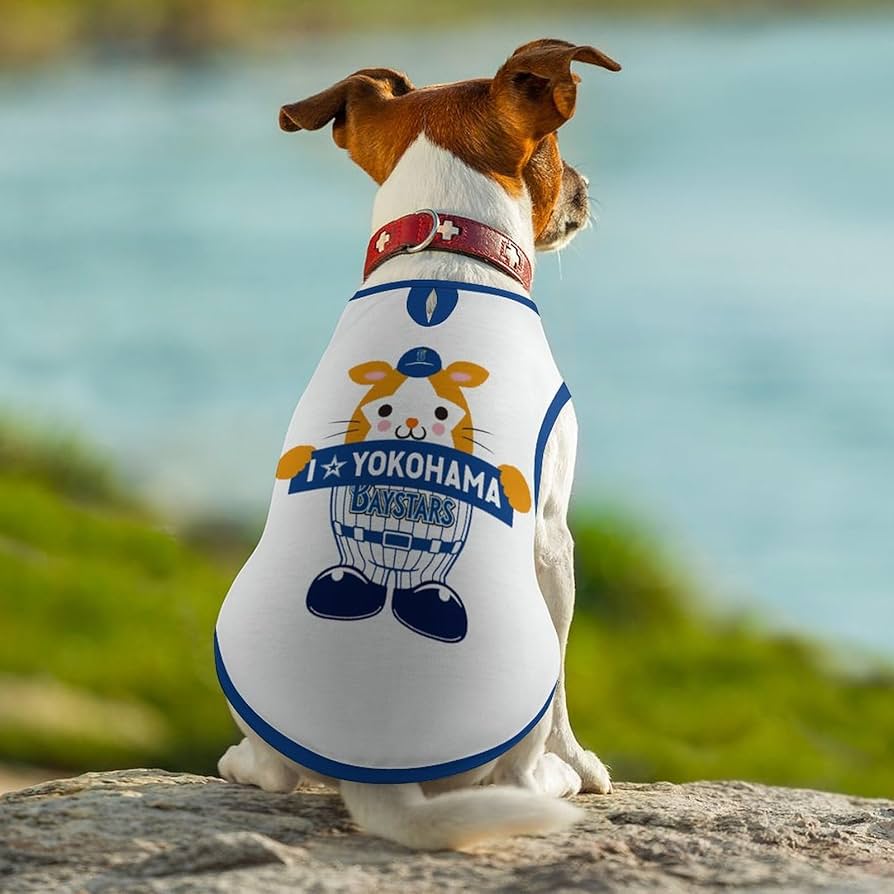 Amazon.co.jp: 横浜ベイスターズ ペット服 犬服 ペットウェア 綿製 犬