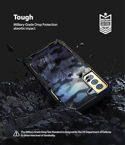 Miniatura 4 de Ringke Fusion-X - Funda compatible con Samsung Galaxy S21 Plus, a prueba de golpes, de grado mil, resistente, funda protectora para teléfono, color