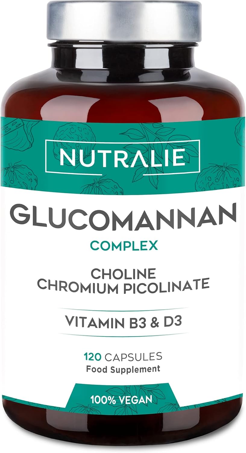 Konjak Appetitzügler mit CholinBitartrat, Chrom