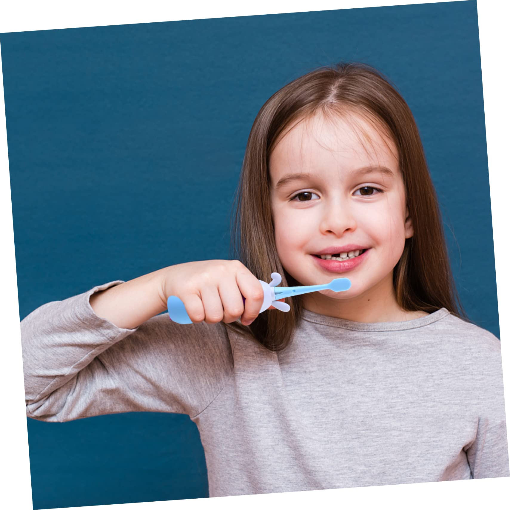 VALICLUD 2 Set spazzolino elettrico per spazzolino denti spazzolino sonico per spazzolino a setole sonic vibra spazzolini da denti AbS Blue