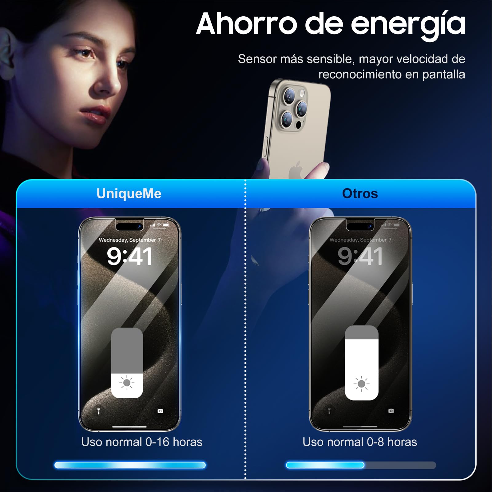 Annymall - Funda Para IPhone 8 Y IPhone 7, Resistente, Con Función Atril, Protector De Pantalla Integrado, 4 En 1, Fuerte Y Resistente A Prueba De Golpes