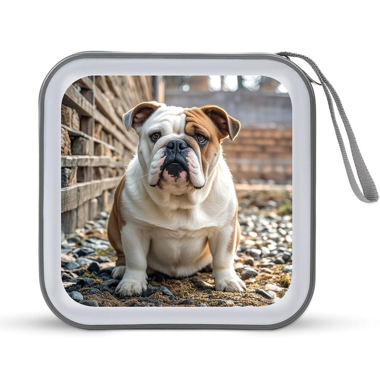 Porta CD para coche con capacidad de 40 DVD y protección de plástico duro