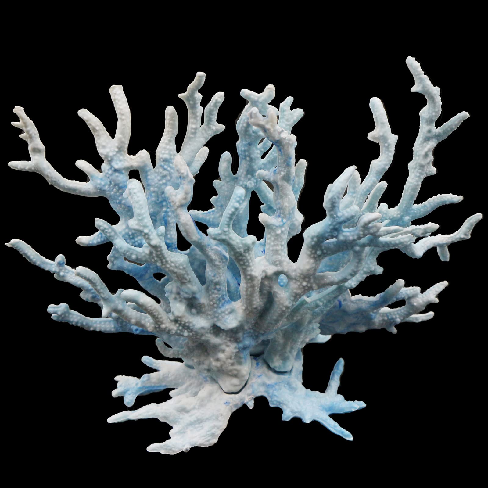 Jinminamz Acquario Piantine Artificiale Corallo Pesce Plastico Simulazione Albero Ornamenti Paesaggio Decorazione Micromodello Blu