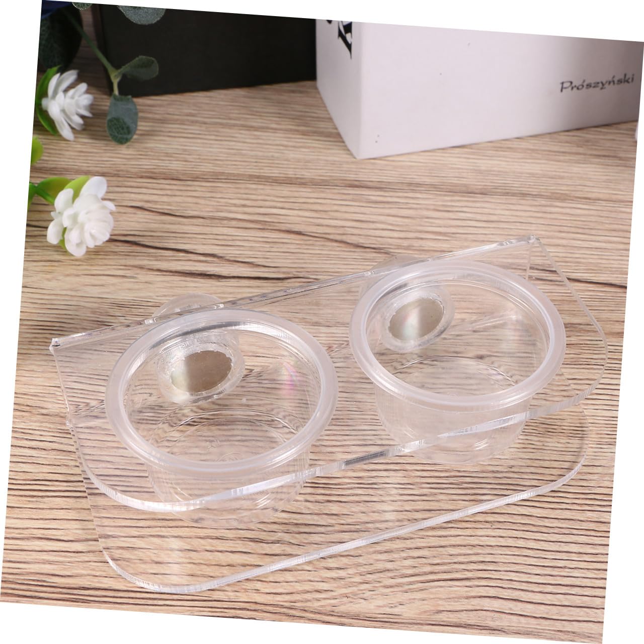 2pezzi Ciotola per Rettili con Design Magnetico da Ciotole Regolabili per Tartarughe Lucertole e Altri Piccoli Animali Facile da Pulire e Installare Alimentazione e Idratazione