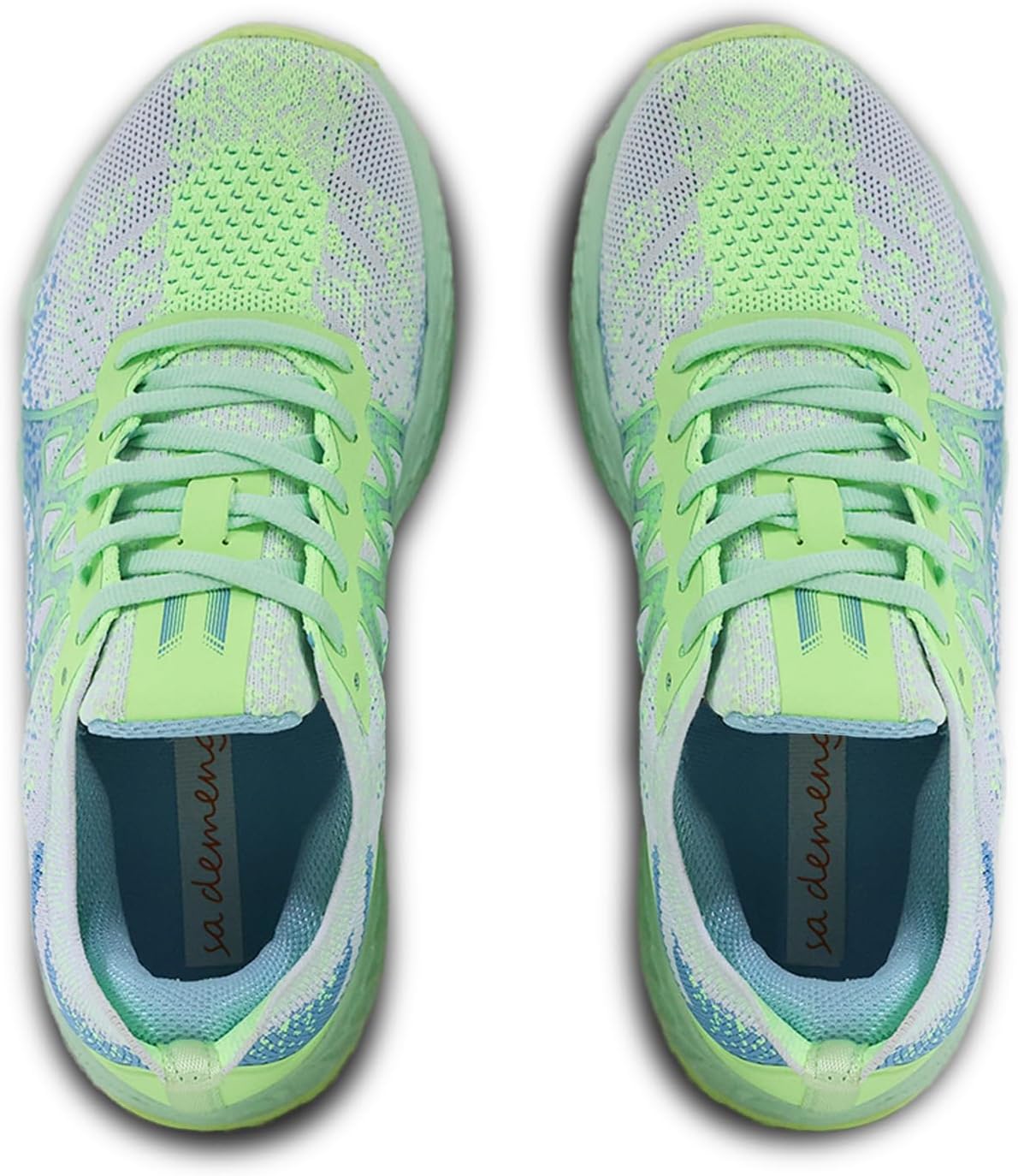 Mens Walking Sneakers-Slip on Sports Fashion Casual Running Shoes Lightweight Breathable Flying Knitting Lace Up Mesh Tennis Gym Athletic
