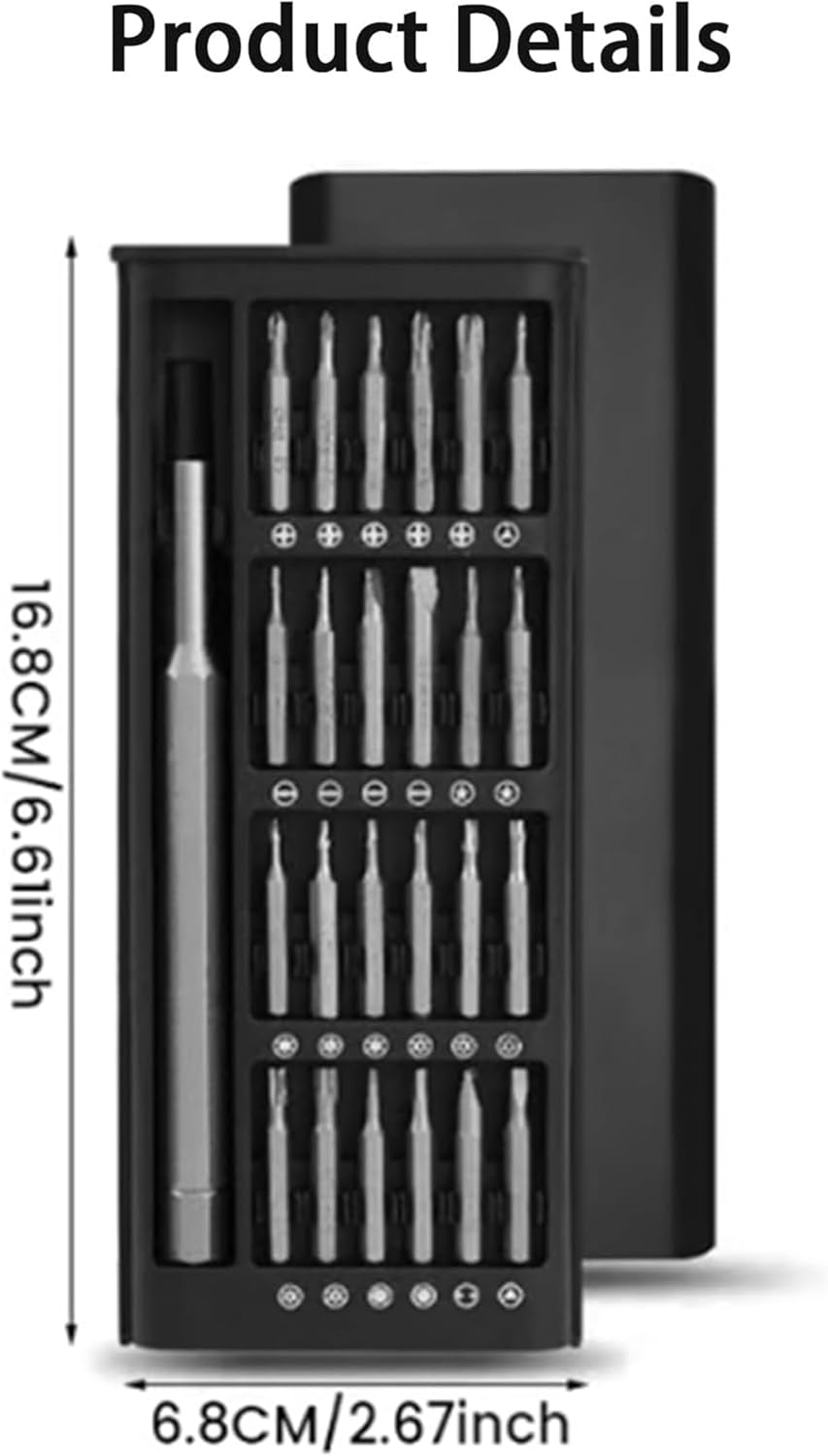 24 in 1 Screwdriver Set, ScrewdriverSet with Case, 24 Magnetic Driver Bit Pocket Tool Mini Kit,Computer,Electronic (2set)