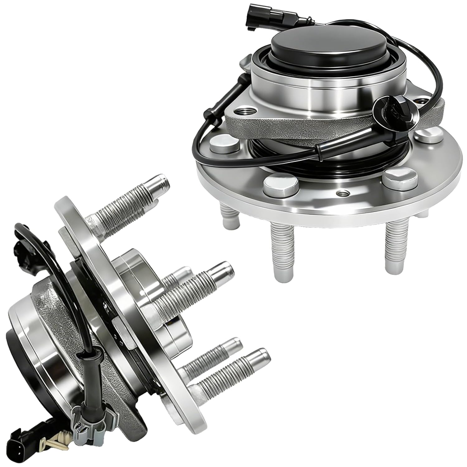 515159 Front RWD Wheel Bearing Hub Assembly Fit for 2014-2020 Cadillac Escalade Chevy Silverado 1500 Suburban Tahoe Gmc Sierra 1500 Limited Yukon XL w ABS 2 Pack