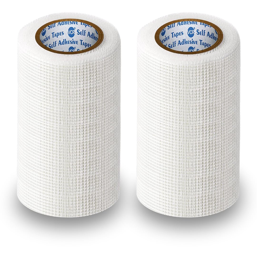 VCR Glass Fiber Tape - 50 Meters in Length - 192mm / 08" Width - 2 Rolls Per Pack - Glass Fiber Joint Mesh Tape, Seal Repair Tape For Crack Patch, Wall Repair, Fiber Wall Coating for Plastering. (B0CF2KY1T4) Amazon Price History, Amazon Price Tracker