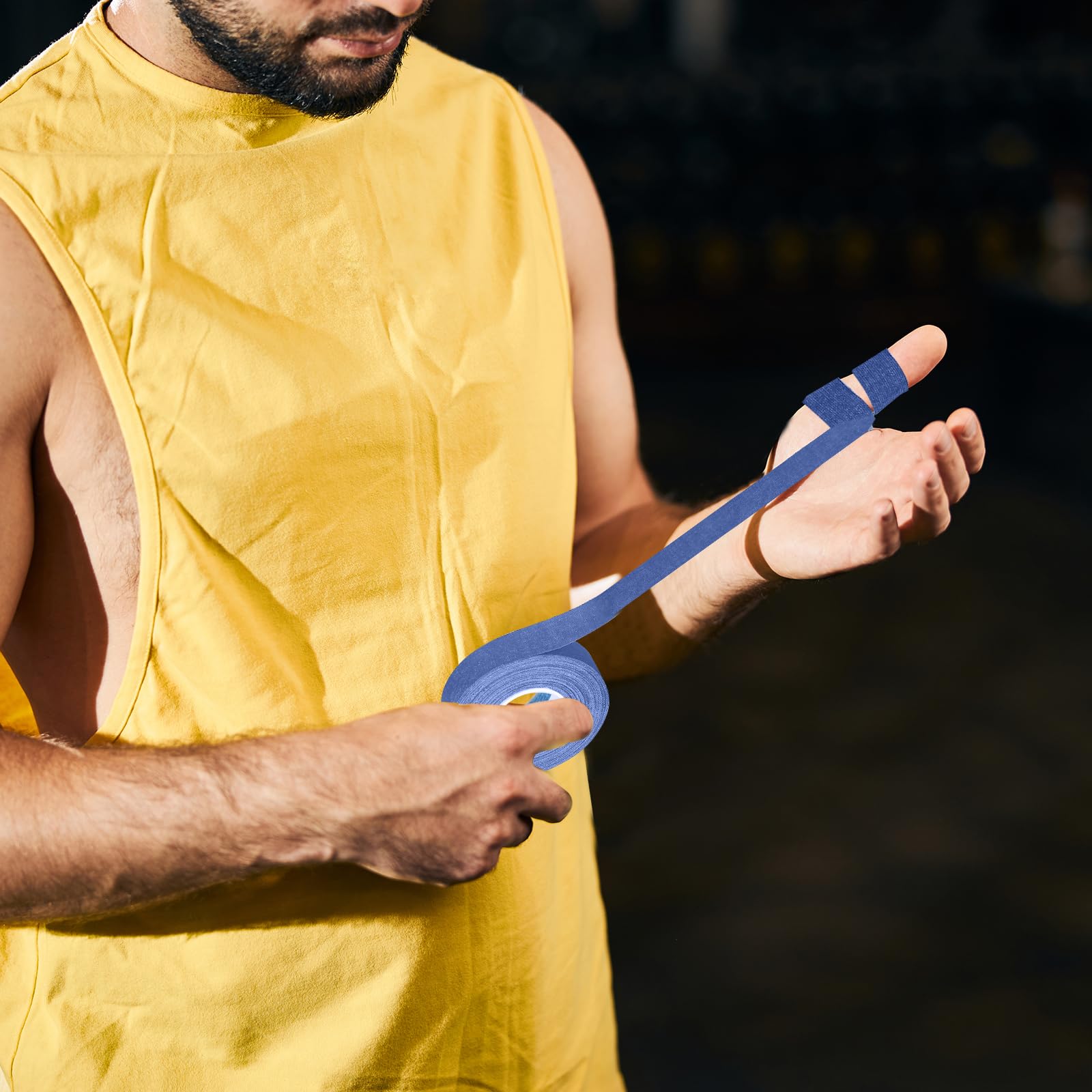 Vingertape, klimtape, sporttape, huidvriendelijke sporttape, handtape voor krachtsport, volleybal, boulderen, basketbal, handbal