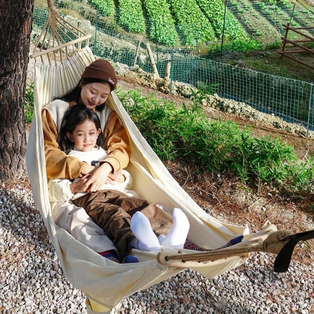 Outdoor Hammock Anti-Rollover Travel Camping Portable Hammock Hanging Chair Outdoor Portable Camping Travel Equipment