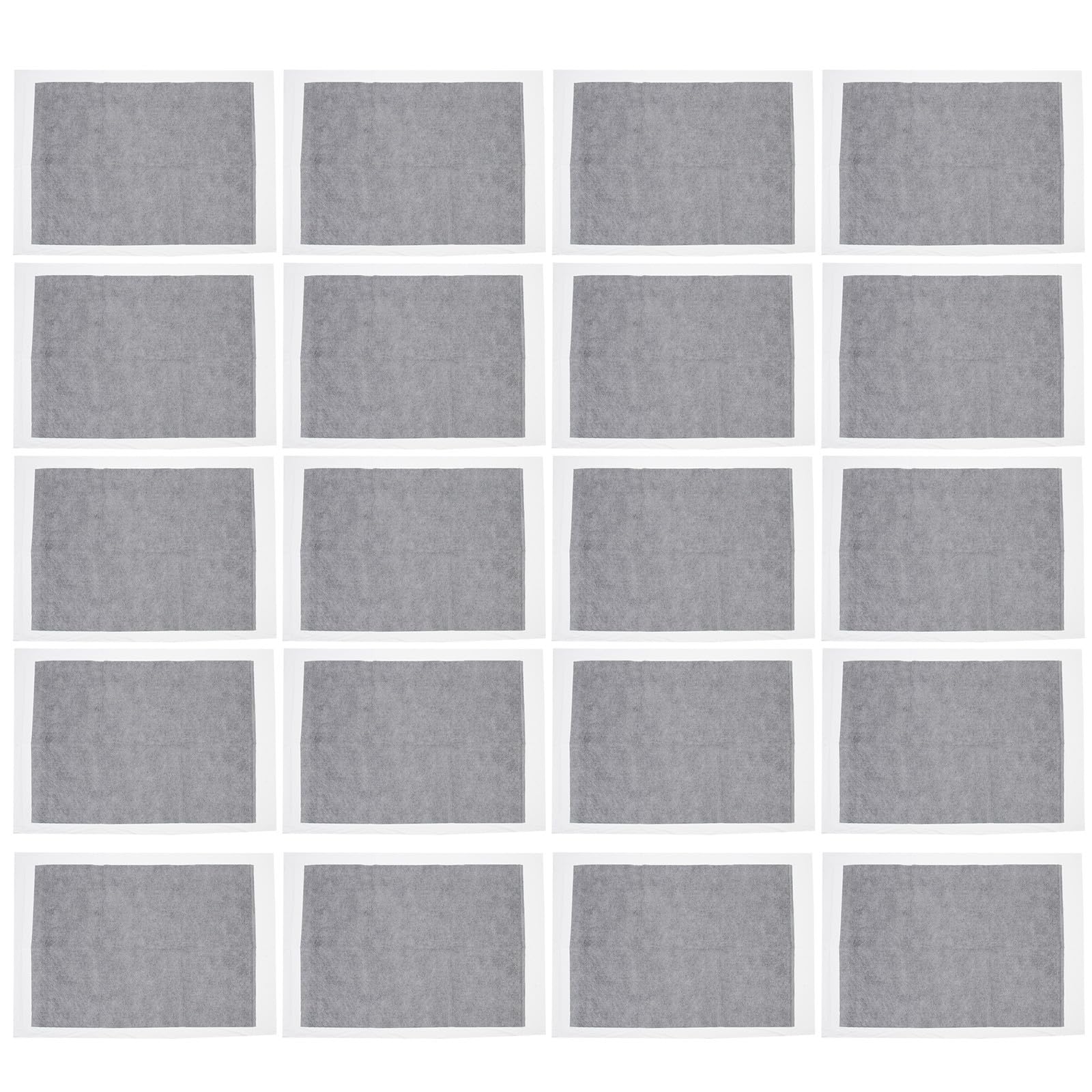 IMIKEYA 100 Pièces Tapis Urinaire pour Animaux Tapis d'apprentissage Propreté pour Animaux de Compagnie en Tissu Non Tissé, Anti-Fuite, Facile à Transporter Ranger, pour Lapin et Animal