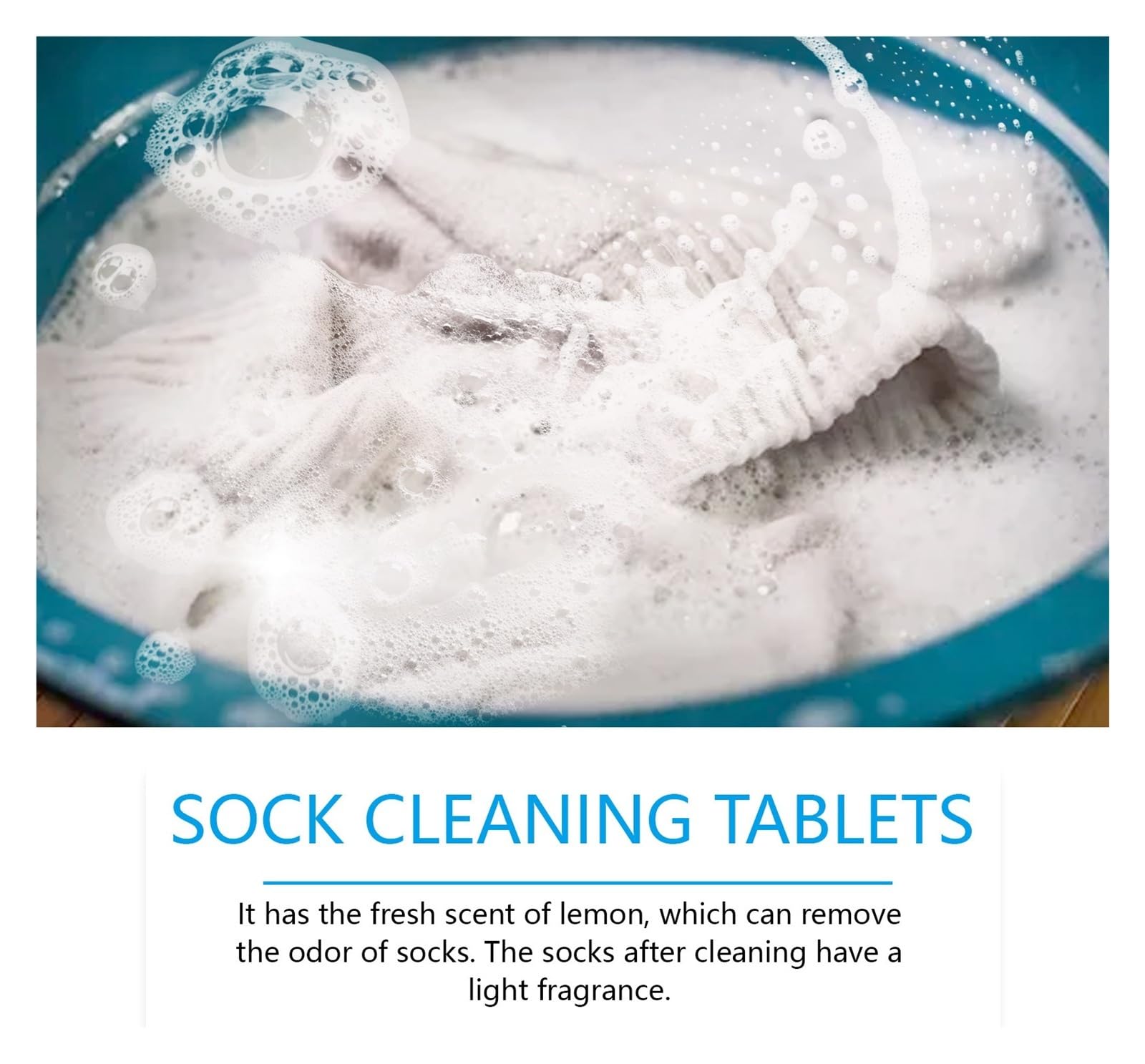 5G*12er-Pack Sockenreinigungs-Brausetabletten