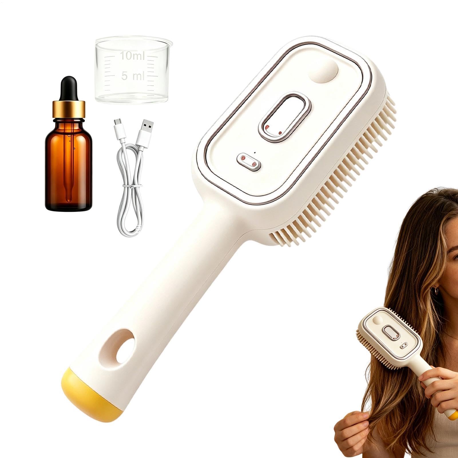 Peine Autolimpiante con Vaso para Evitar la Acumulación de Cabello 8