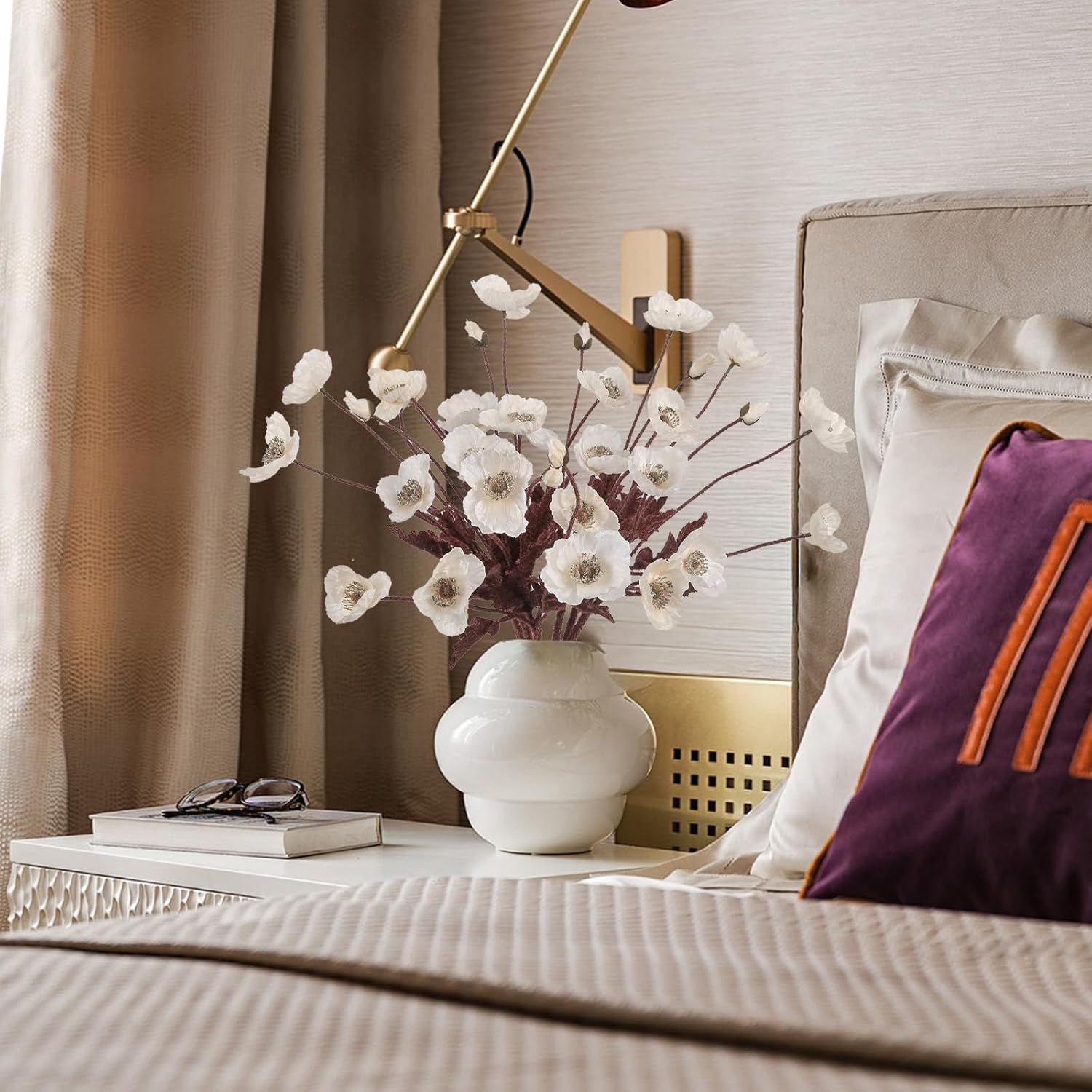 輪花，一輪挿し花瓶極上池ノ浦大〇作 共箱