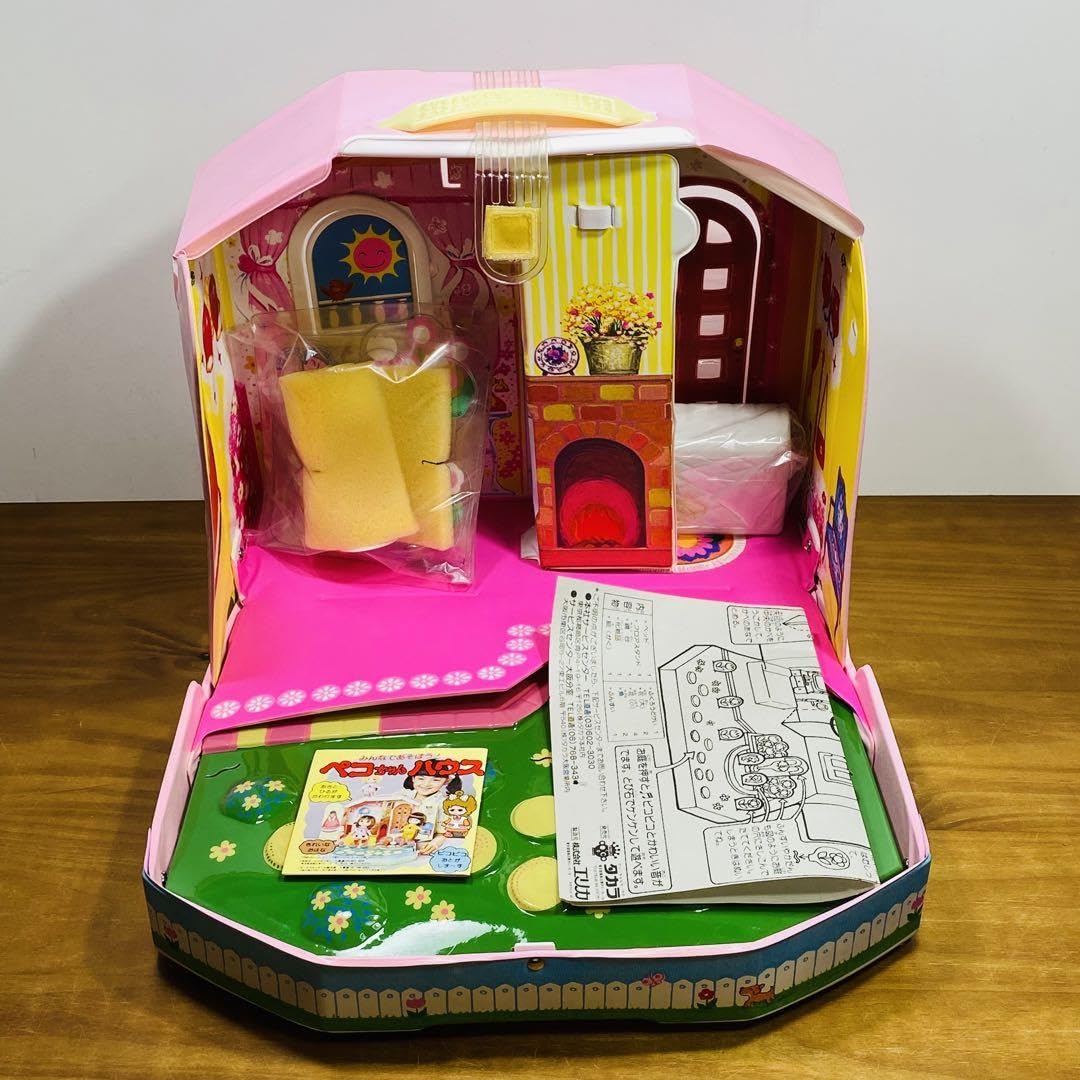 Amazon.co.jp: 旧 ペコちゃんハウス ペコ ポコ ピン 昭和レトロ 玩具