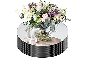 12" Round Mirrors for Centerpieces - The Perfect Touch for Any Occasion