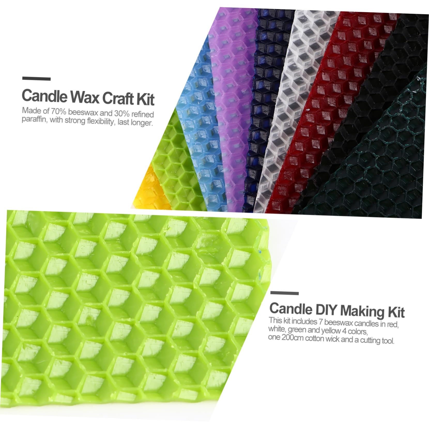 Anneome Kit Per Realizzare Candele Con 9 Scaglie Di Cera Dapi Lavoretti Creativi Per Bambini E Adulti Idea