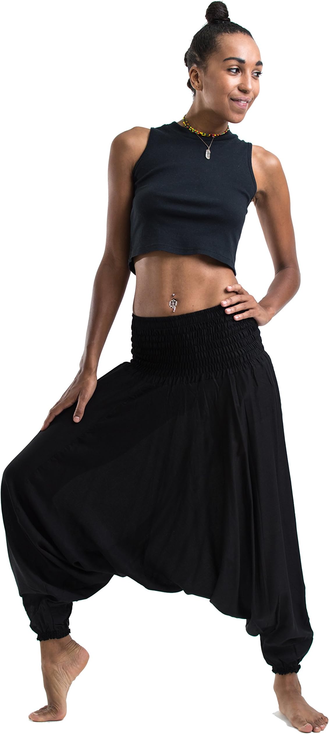 HAREM PANTS Women's & Men's 2-in-1 Convertible Jumpsuit