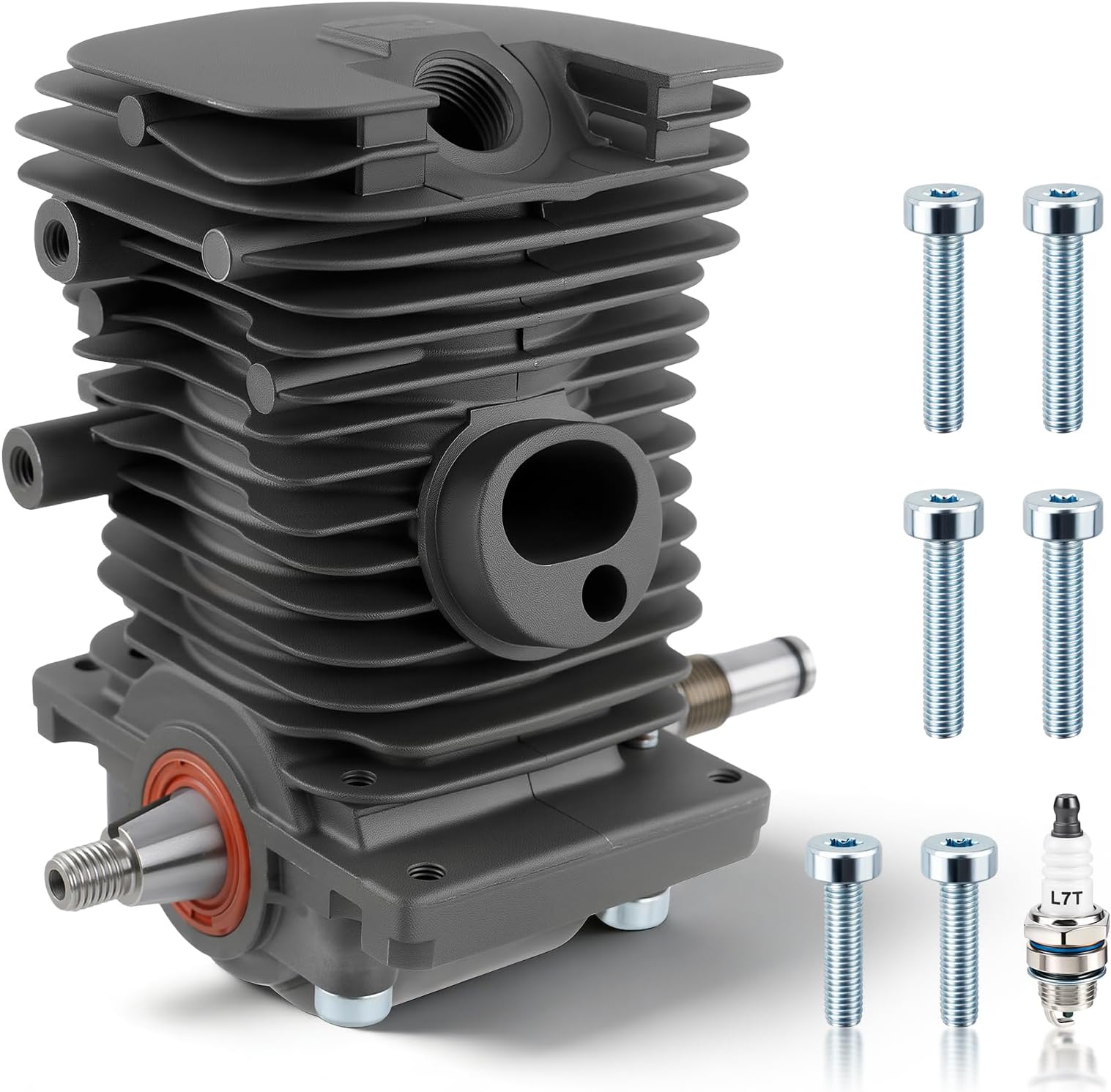Carbhub MS180 Cylinder Piston Crankshaft for Stihl MS170 MS180 018 Chainsaw Engine Motor Cylinder Replaces 1130 020 1208, 1132 030 0402