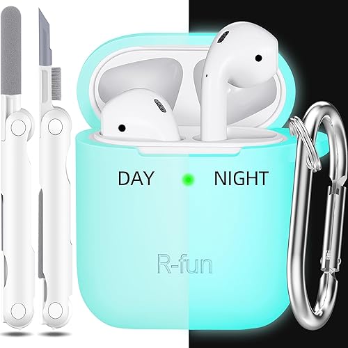Funda para AirPods con llavero, protección completa, de silicona, accesorios para AirPods, funda para chicas con estuche de carga inalámbrico para