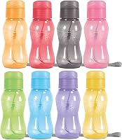 MILTON 8 db-os Gyermek Kulacs Szett 180ml - Szivárgásmentes Sportpalack Hordozópánttal Iskolába, Túrázáshoz, Sportoláshoz 1