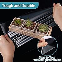 Vista 2 de Dynta Double Sided Adhesive Sheets for Arts Craft Scrapbooking Photo Albums Home Decorative 25Pcs, 8.3 x 11.7 Inch