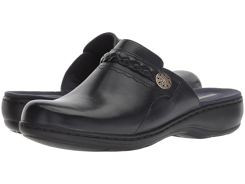 

Clarks Leisa Carly (Navy Leather) Women's Shoes