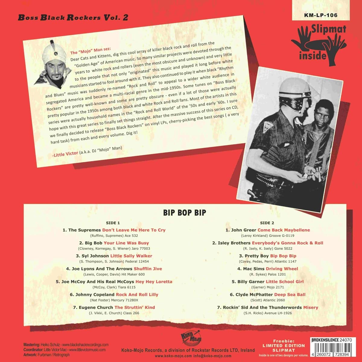Boss Black Rockers Vol. 2 - Bip Bop Bip