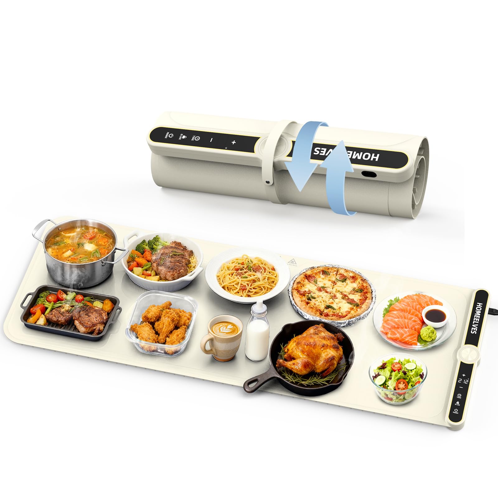 Warming Mat for Food Extra Large,Rapid Heating Food Warming Mat