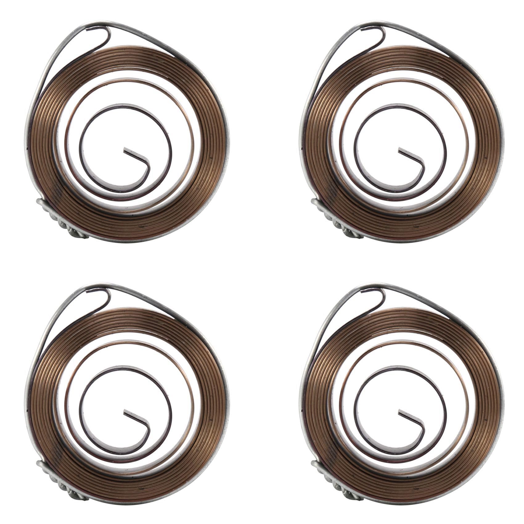 Bloepum 4X 10mm Width HSS Drill Quill Feed Return Coil Spring Assembly