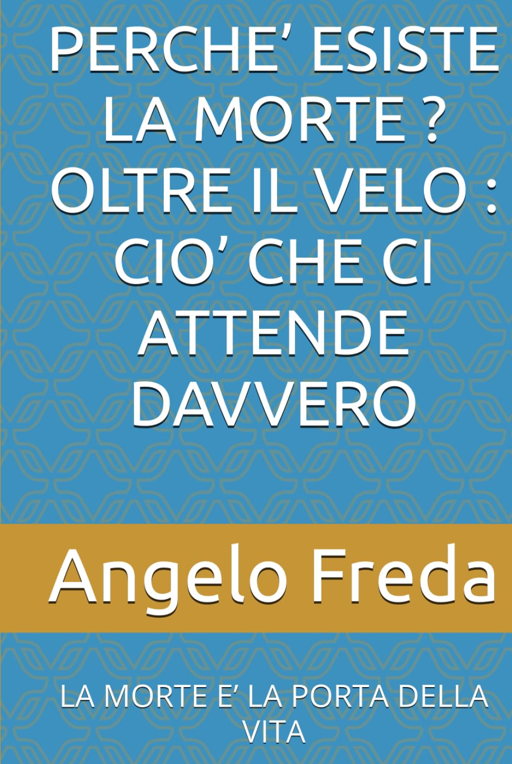 PERCHE’ ESISTE LA MORTE ? OLTRE IL VELO : CIO’ CHE CI ATTENDE DAVVERO: LA MORTE E’ LA PORTA DELLA VITA (IL LIBRO DEL PERCHE')