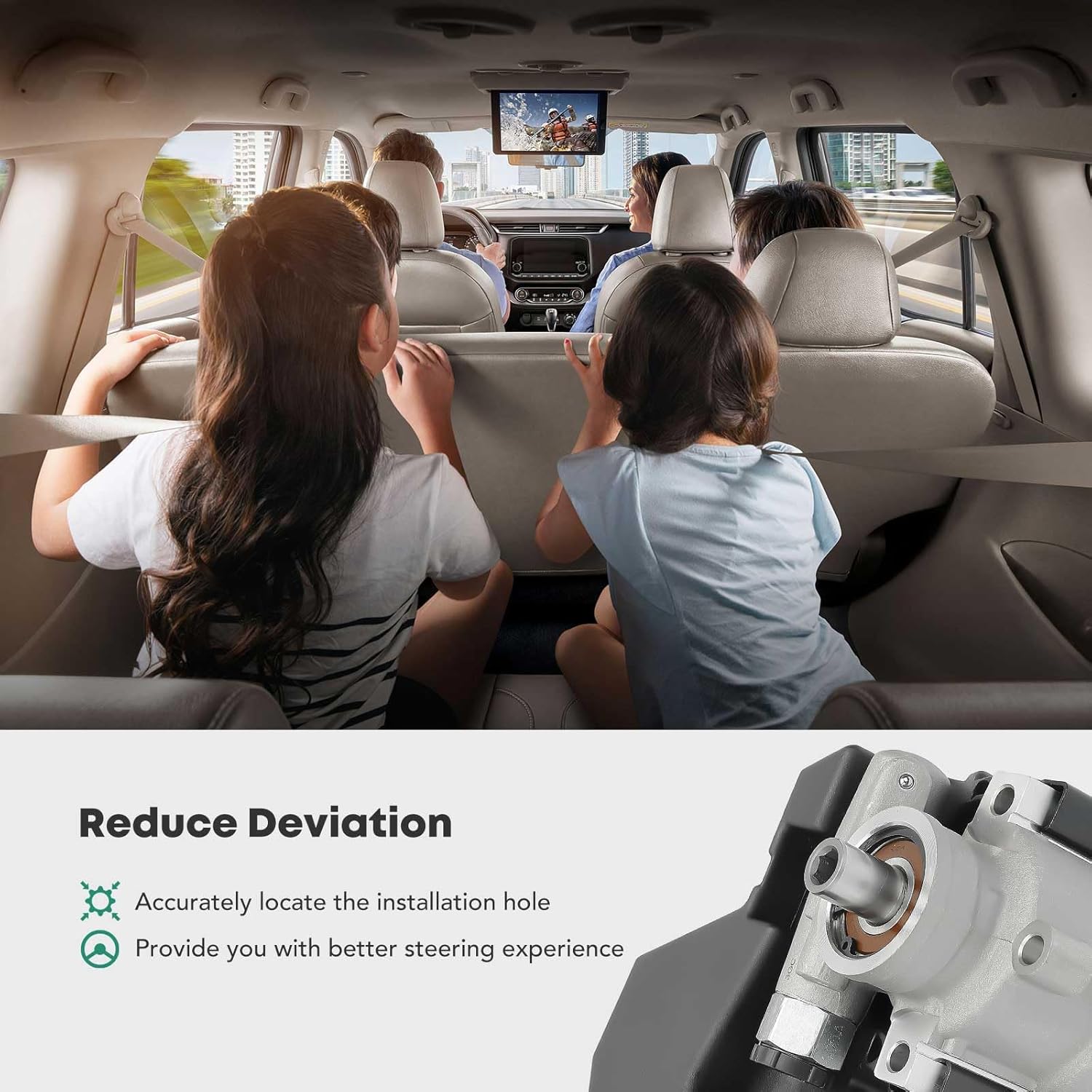 YHTAUTO Power Steering Pump with Reservoir Replacement for Jeep Grand Cherokee 2001-2004 V8 4.7L & Dodge Viper 2003-2006 & Ram 1500 2004-2006 V10 8.3L
