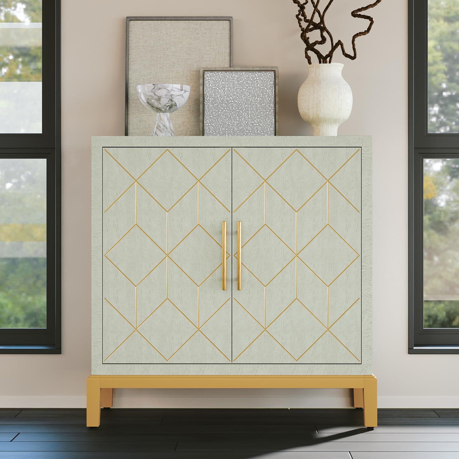 HLR Green Accent Cabinet
