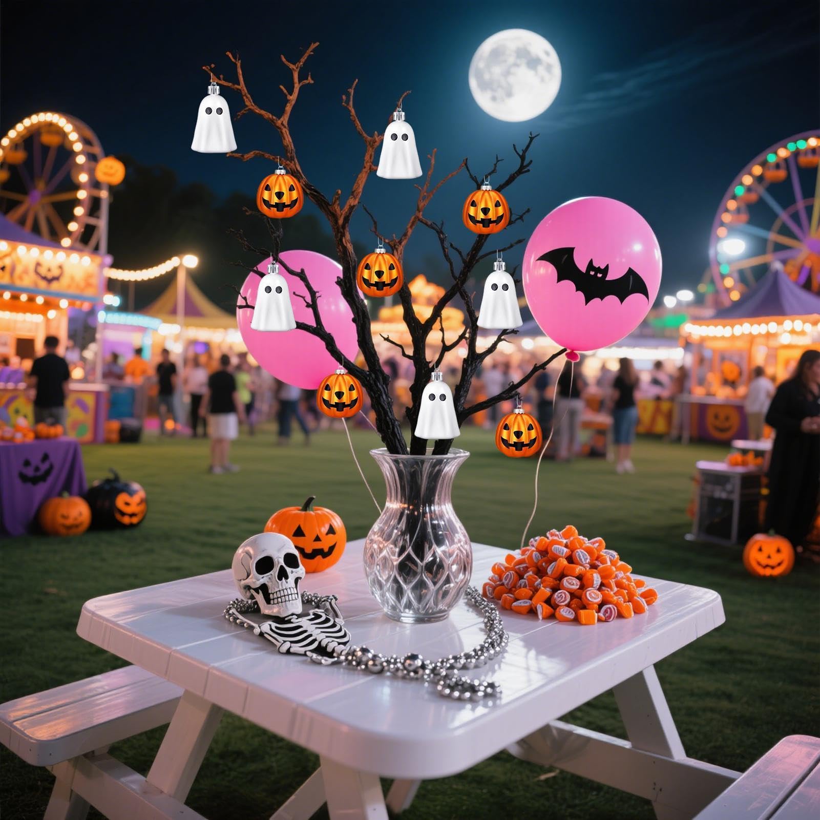 Addobbi Halloween Decorazioni Spettrali A Forma Di E Fantasma Appendibili